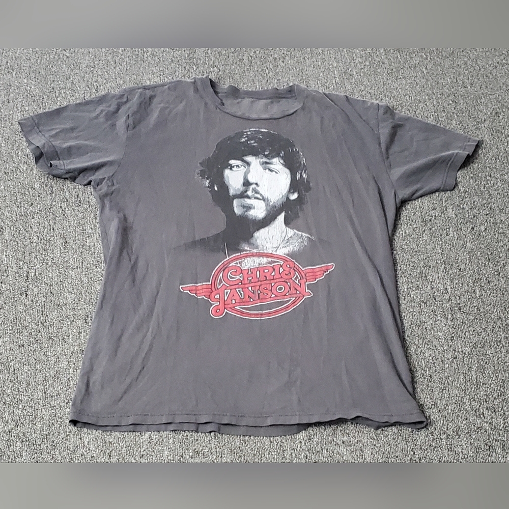 Chris Janson T Shirt On the Road 2017 Tour Adult